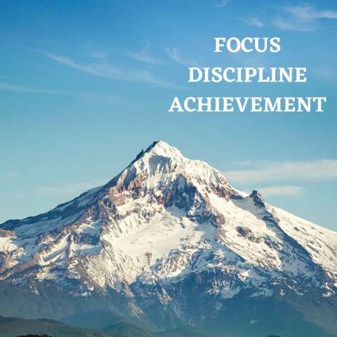 Mountain - Focus, discipline, achievement
